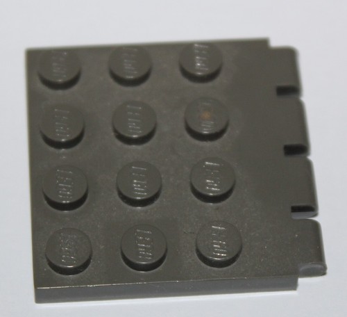 Lego dark gray hinge plate - lego,