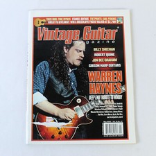 Magazine De Guitare Vintage Mai 2002 Warren Haynes The Who Guitares Gibson