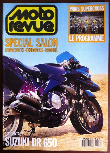 Moto revue 2919 11 1989 - revue, du