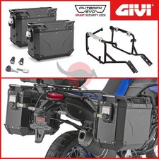 Valises + Cadres Givi Trekker Outback Evo Noir 37/37 L. Yamaha Tenere 700 2025