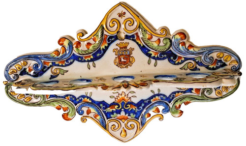 Porte pipes faïence - porte, de