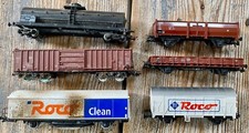 ROCO HO lot 6 Wagons