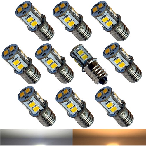 10x e10 led noël advent - 2x, 6v