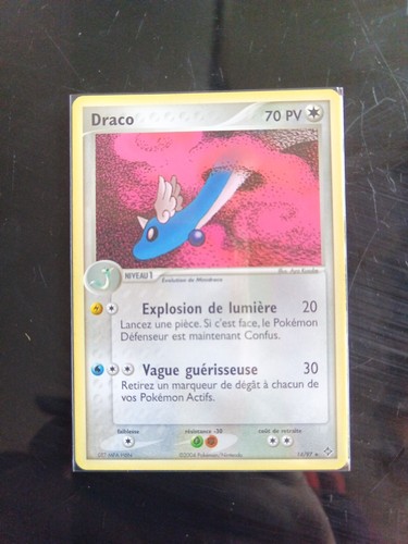 Carte pokemon draco rare - draco, 14/97