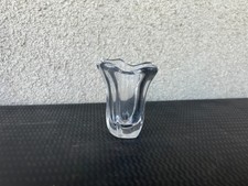 Petit vase en cristal Daum France