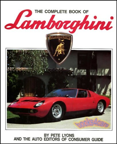 Livre lamborghini complet - livre,