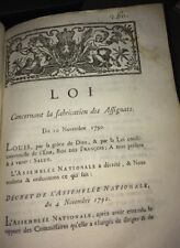 FABRICATION DES ASSIGNATS