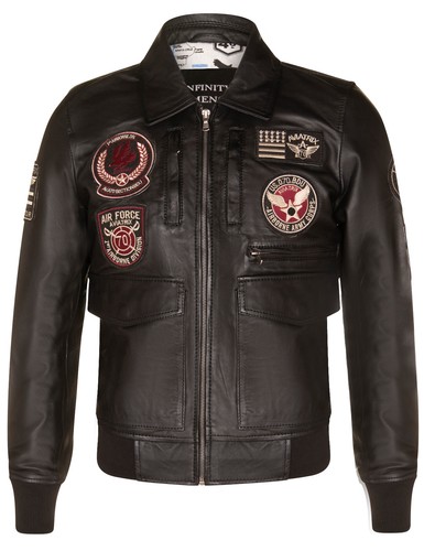 Homme noir veste - noir, cuir