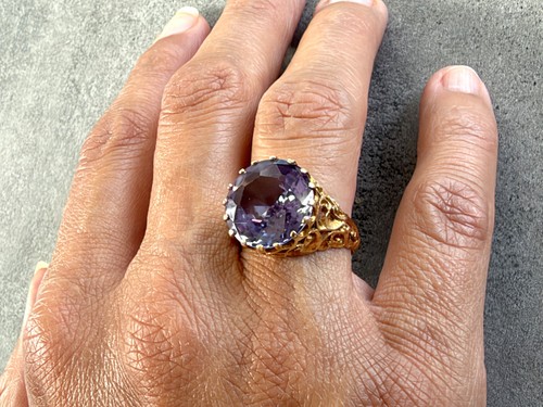 Imposante bague carats - or,