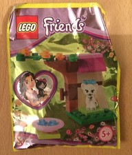 POLYBAG FOIL SACHET LEGO FILLE FRIENDS 561411 LE PETIT CHAT BLANC