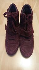 ASH CHAUSSURES BASKETS A TALONS COMPENSEES BORDEAUX T.38