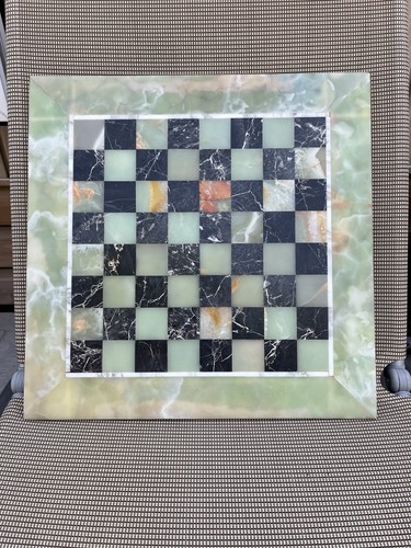 échiquier géant marbre - marbre, onyx