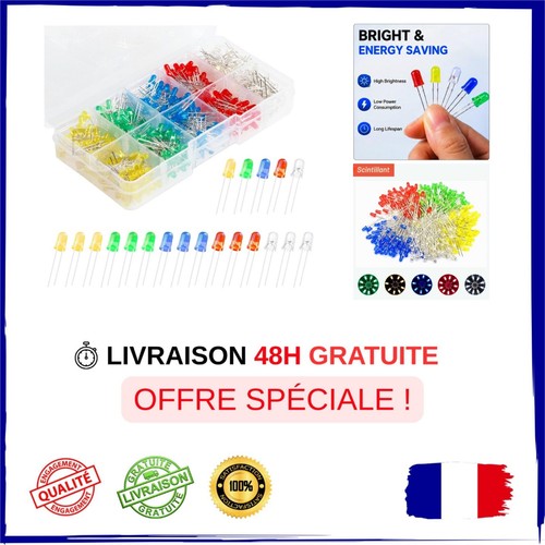 200 led clignotantes 5mm rouge - clignotantes,