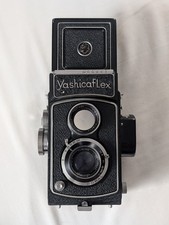 Tested camera Yashicaflex Model AS-II w built-in light meter