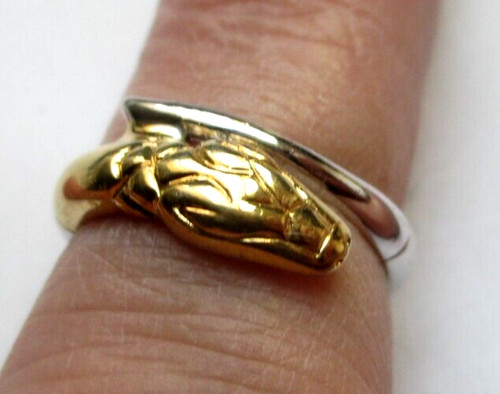 Bague anneau serpent - 2, ors