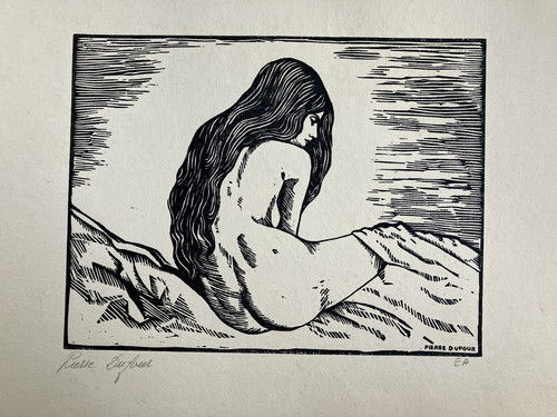 Lithographie estampe originale - estampe,