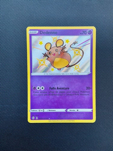 Carte pokémon dedenne - pokémon,