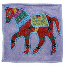 Housse de coussin en coton