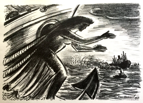 Frans masereel gallionsfigur - masereel,