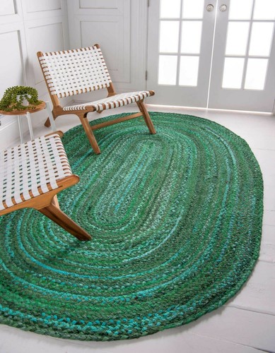 Tapis ovale 100 - %, coton