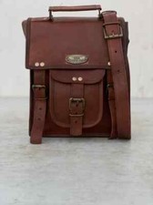 Sac bandoulière homme Top Handel en cuir de chèvre vintage cartable mallette