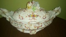 Soupiere capodimonte fleurs - capodimonte,