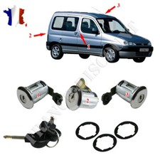 3 Serrure Barillet de porte prévu pour PEUGEOT PARTNER 2 clefs CITROEN BERLINGO