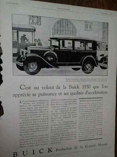 Buick 1930 automobile - buick, meuble