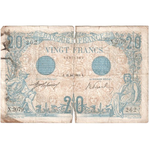 France francs bleu - francs,,