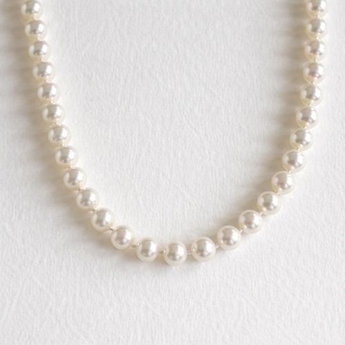Collier perles or blanc - collier,
