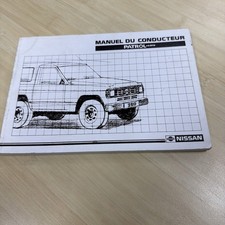 NISSAN PATROL  1998 MANUEL DU