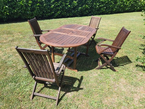 Salon jardin bois - salon, en