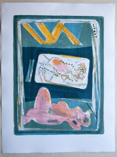 Iscan litho signée - iscan,