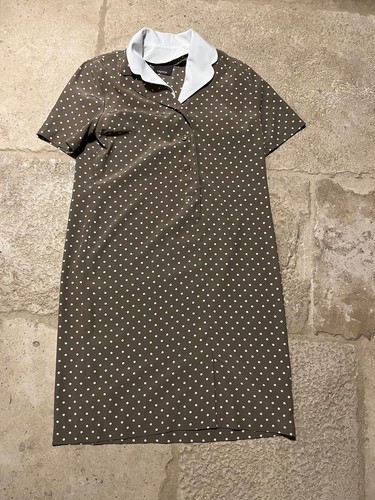 Robe vintage pois - pois, 1960/70