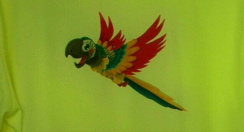 Neon route parrot - l,