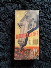 SERINGUE DÉCORACRÈME ROD DOUILLES PÂTISSERIE DÉCOR GÂTEAUX RÉTRO VINTAGE 