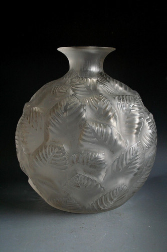 Ancien vase verre rene - ancien,