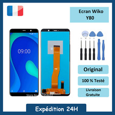 Écran LCD + vitre tactile Wiko Y80 sans châssis Original