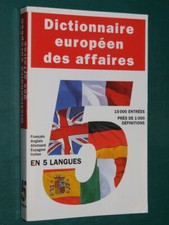 Dictionnaire européen des