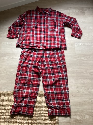 Pyjama carreaux rouges m - à,
