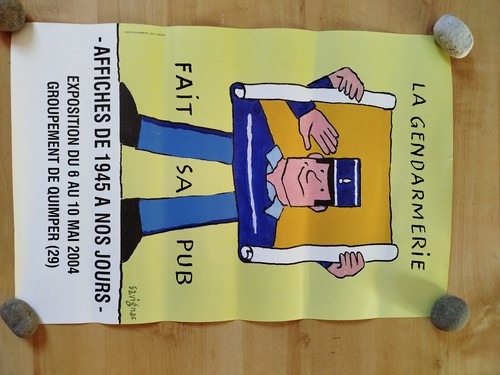 Affiche gendarmerie - affiche,
