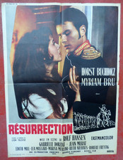 Ancienne Affiche Cinéma Gaillard 60x80 RESURRECTION Horst BUCHHOLZ LEON TOLSTOI