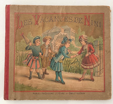 Livre ancien Les vacances de Nini, Marie de Bosguérard