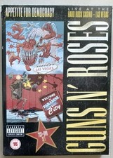 GUNS N' ROSES. APPETITE FOR DEMOGRACY. LIVE AT LAS VEGAS 1 DVD + 2 CD