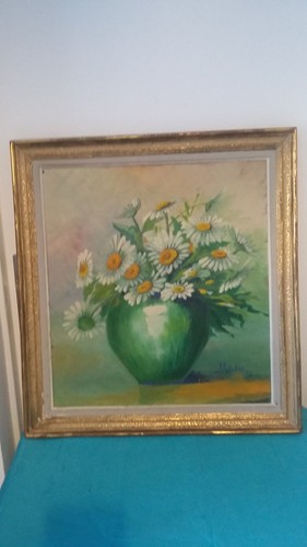 Ancien tableau huile sur - huile,