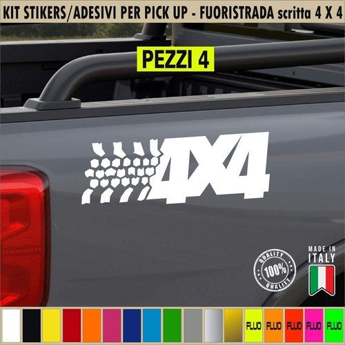Kit autocollants 4x4 hors - kit,