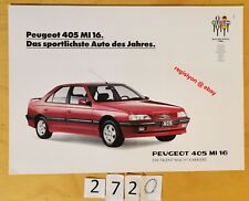 PEUGEOT 405 Mi 16 Voiture de
