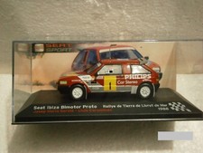VOITURE MINIATURE SEAT IBIZA BIMOTOR PROTO RALLYE (1988) IXO ALTAYA 1/43  