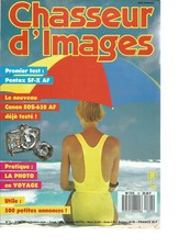 CHASSEUR D'IMAGES N°91 PHOTO & VOYAGE / PENTAX SF-X AF / CANON EOS-650 AF