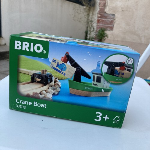 Brio 33598 crane boat - brio,